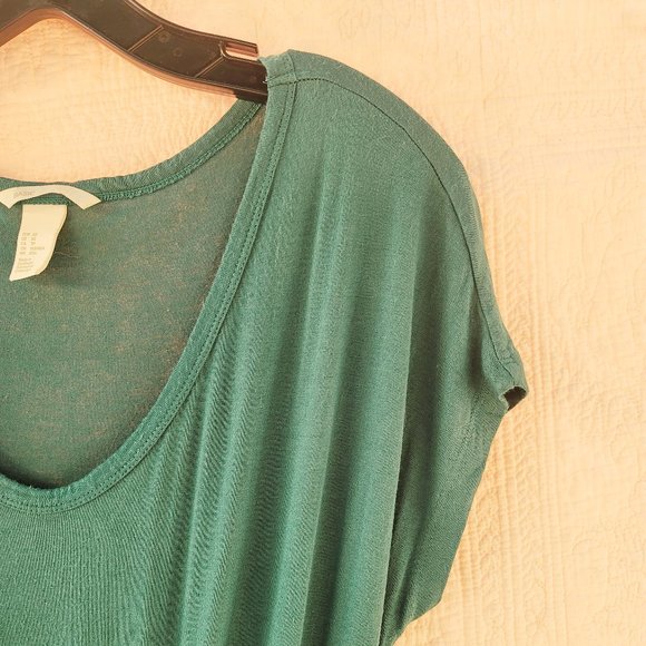 H&M Dresses Beautiful Basic Hm Emerald Green Maxi Dress With Side